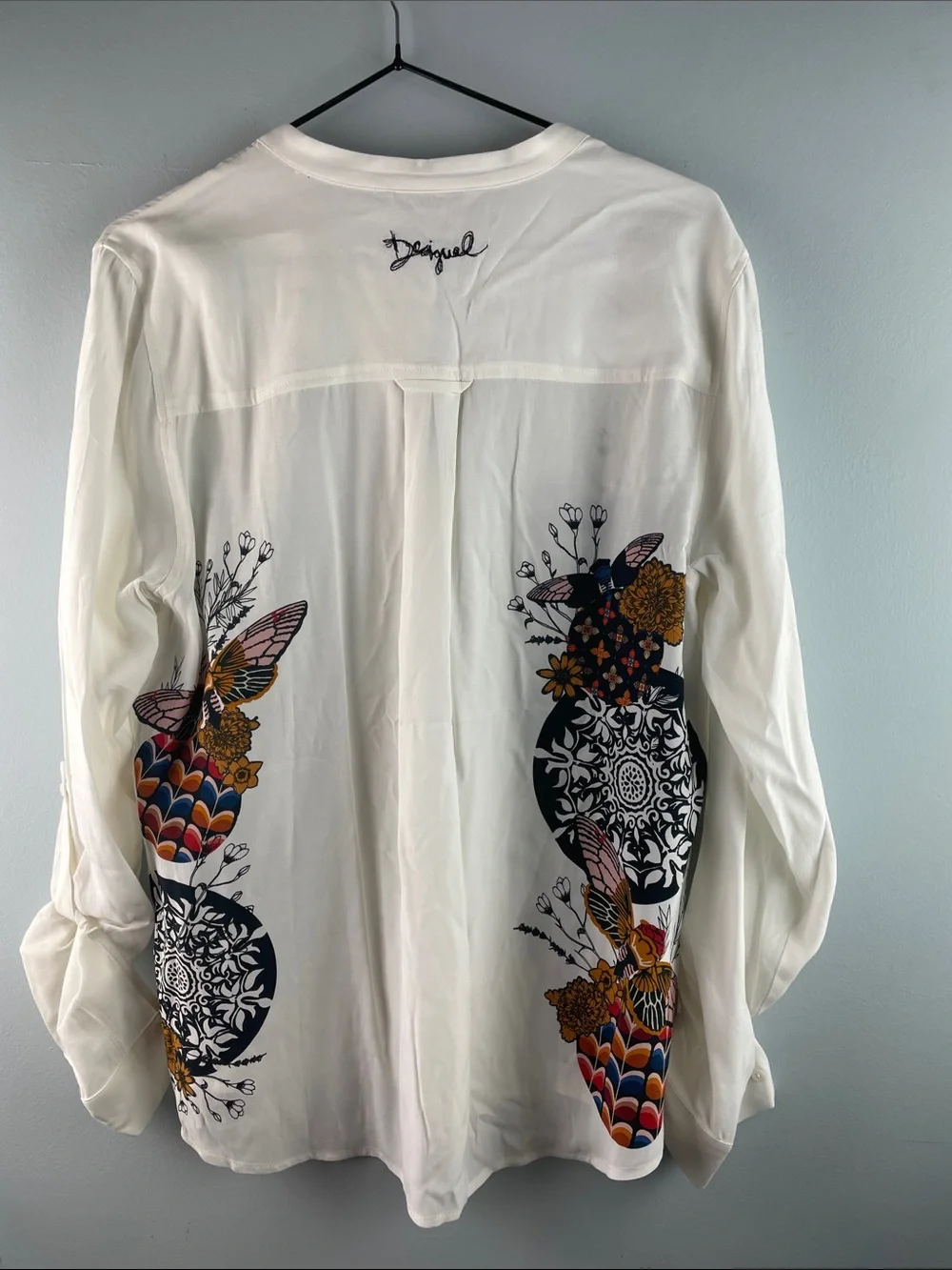 NWT Desigual Button-Up Blouse Size L - Picture 12 of 14